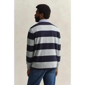 GANT Chambray Collar Striped Heavy Rugger